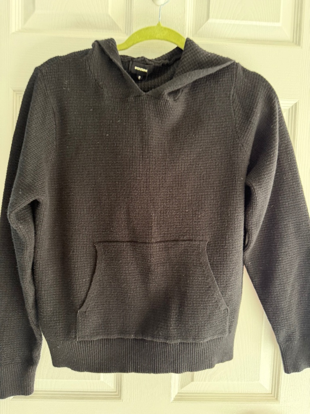 Monrow Knitted Matching Hoodie Size-M
